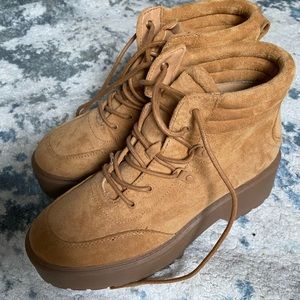 Tan Combat Boots